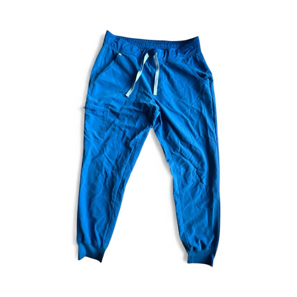 Figs Vibrant Blue Joggers Sz L